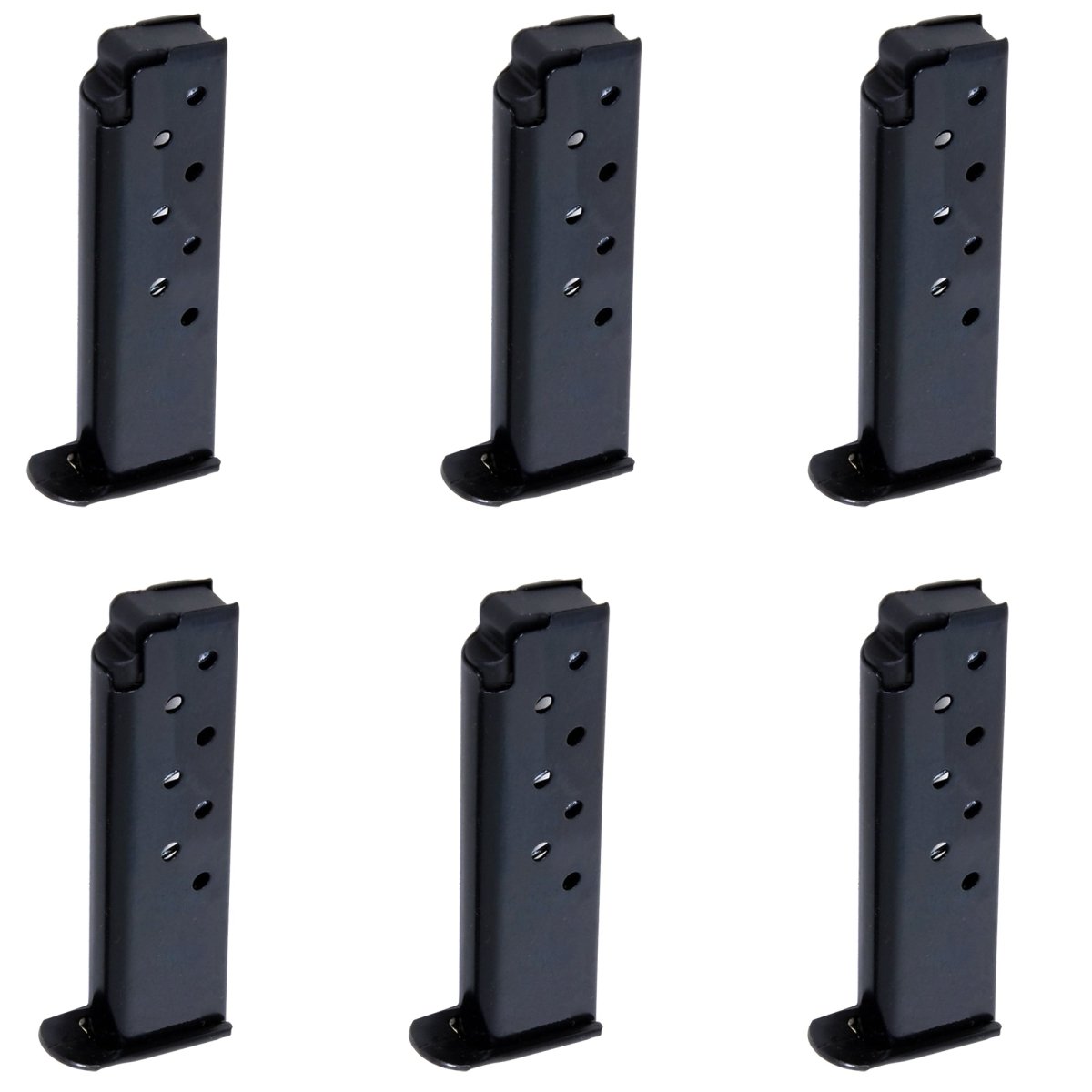 ProMag Smith & Wesson Model 39 9mm, 8 Round Mag, S&W SMI 16, Blue Steel, 6 Pack