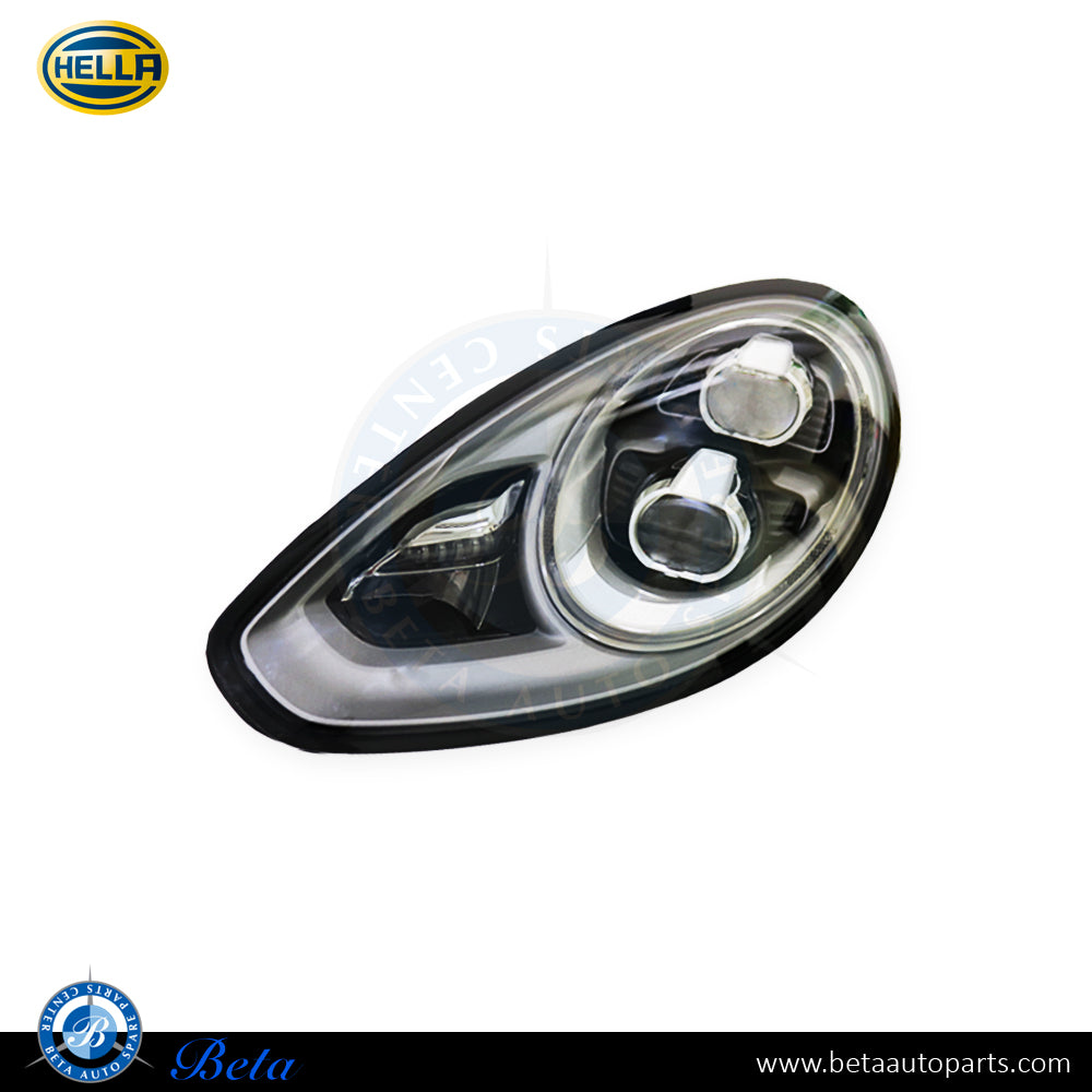 BETAAUTOPARTS Porsche Panamera (2014 2016), Headlamp LED (Silver)(Left), Hella, 97063117154