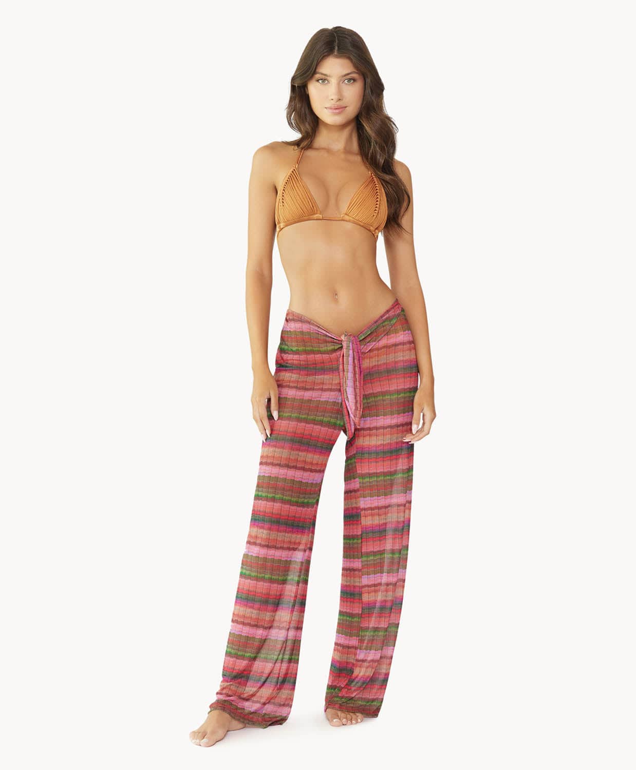 PQ SWIM Jetty Stripe Waverly Tie Pant