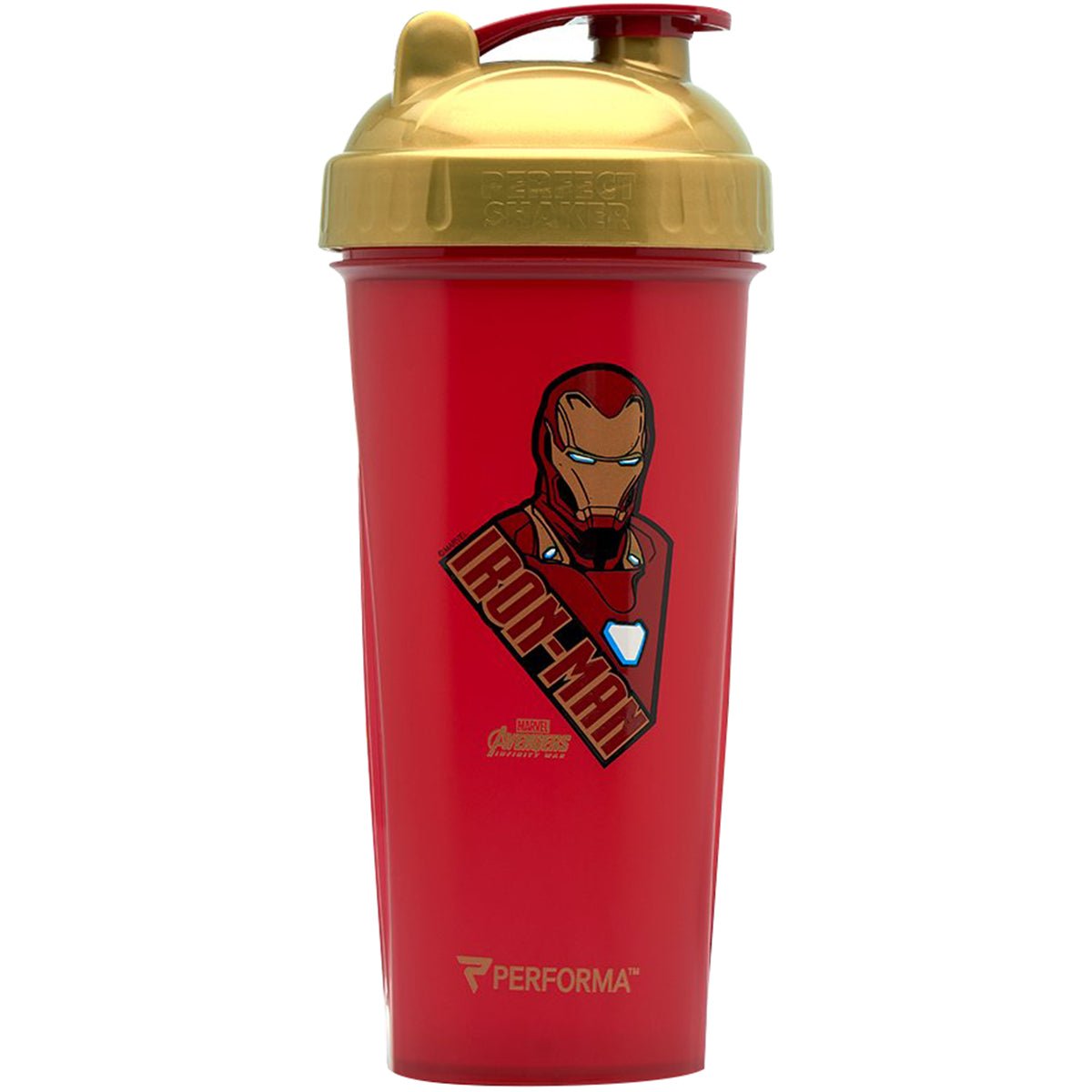 Performa PerfectShaker Avengers Infinity War Shaker Cup Bottle   Iron Man