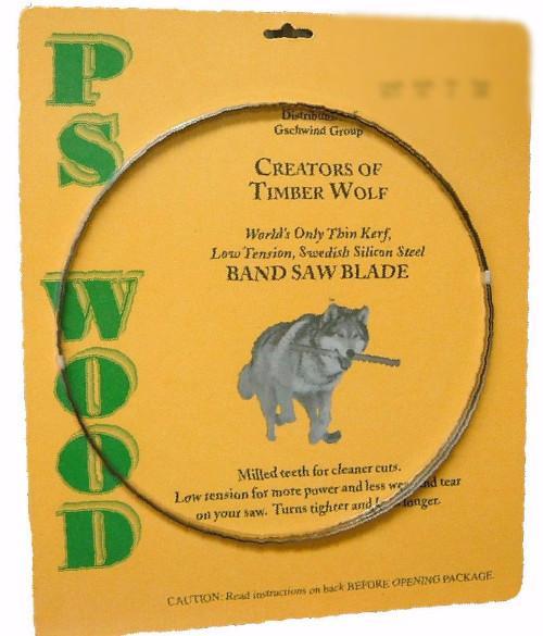PS WOOD 59.5" Timber Wolf™ Bandsaw Blades