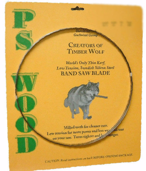 PS WOOD 111" Timber Wolf™ Bandsaw Blades