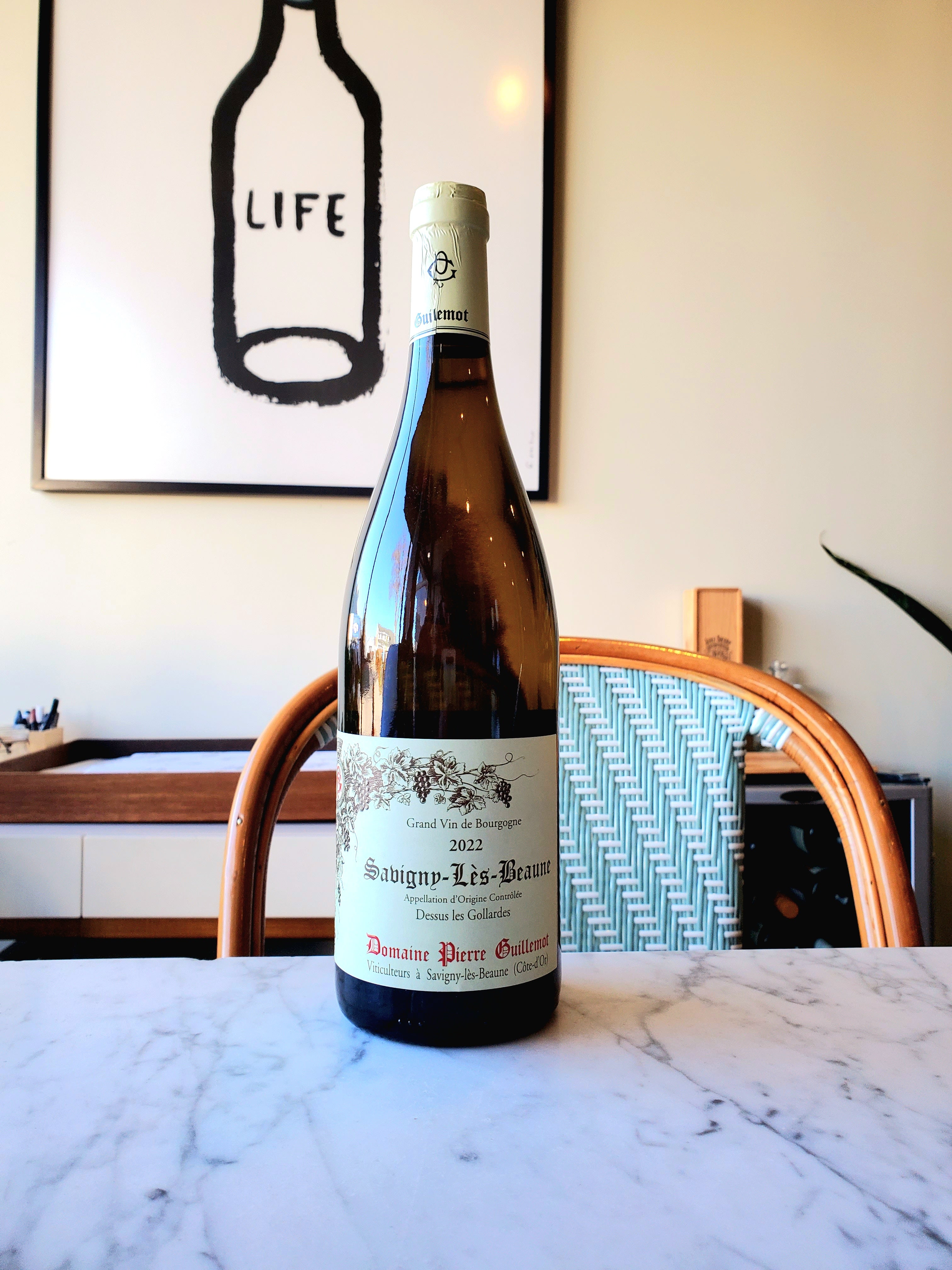 Pierre Guillemot 'Dessus les Gollardes' Savigny les Beaune Blanc, France 2022