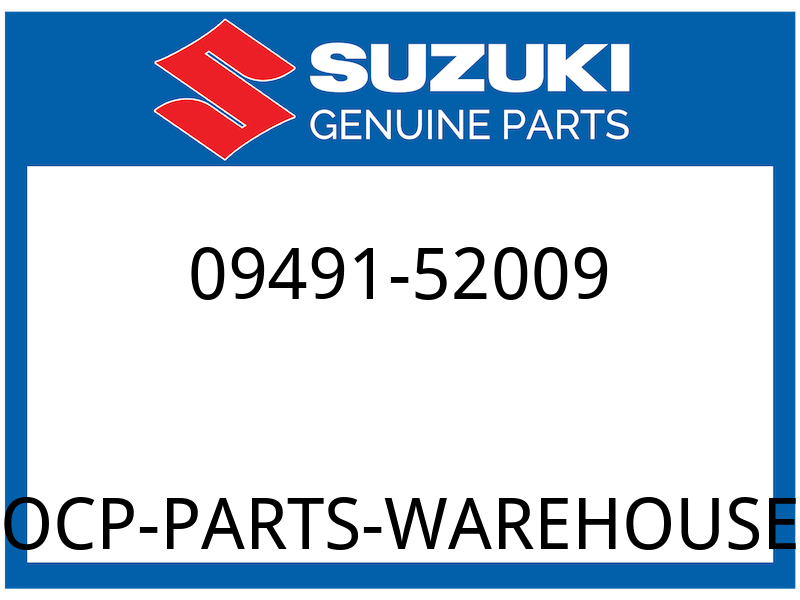 OCP PARTS WAREHOUSE Suzuki OEM Part 09491 52009 JET, STARTER (#52)