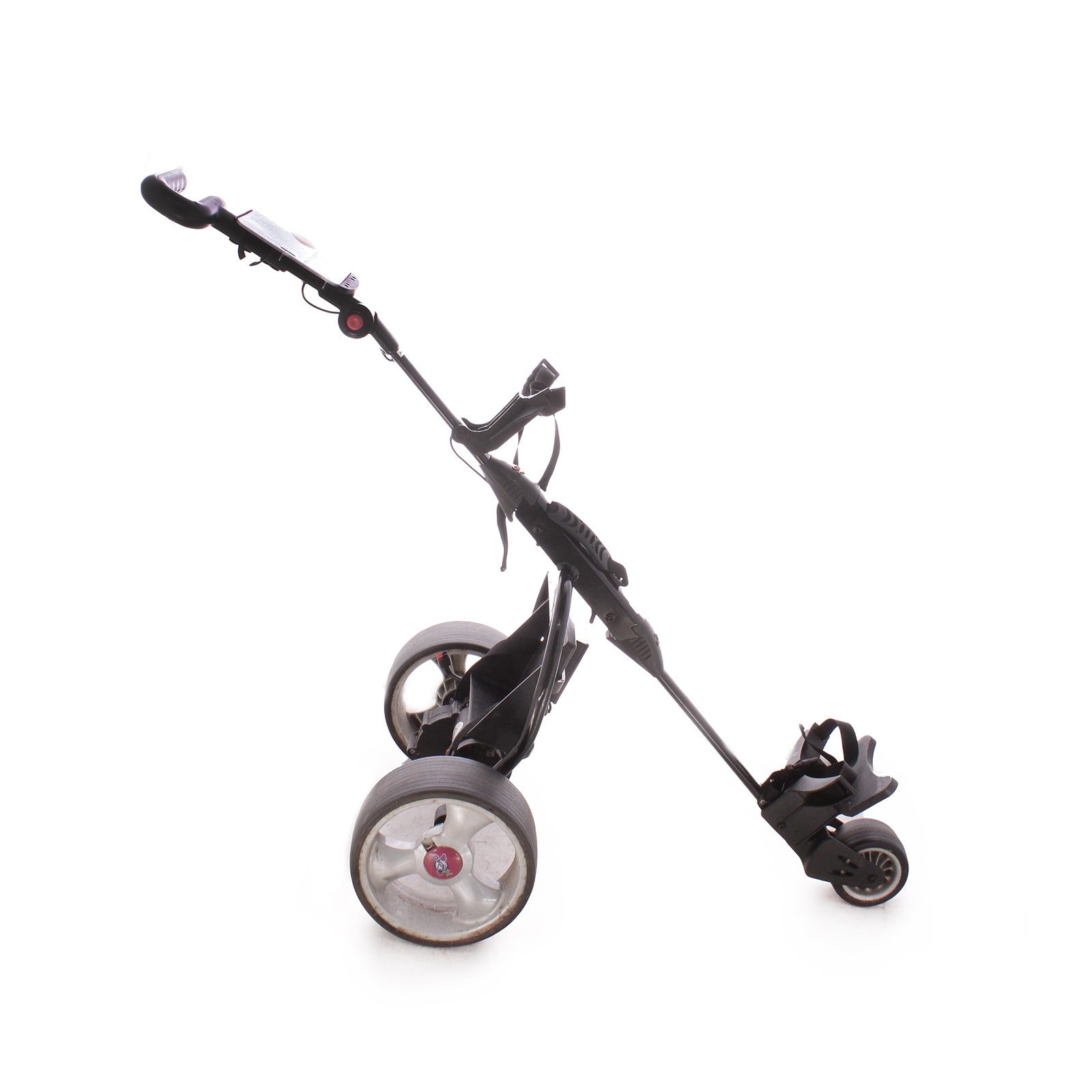 Mocad 18 Hole Lead Acid Second Hand Electric Golf Trolley   Black