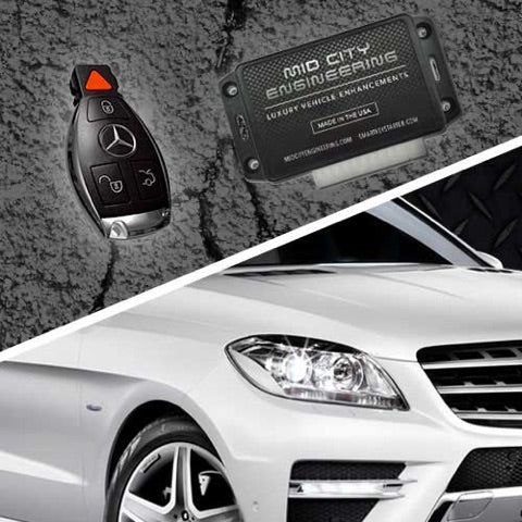 MIDCITY ENGINEERING Mercedes remote starter = C 08 14 = CLS 12 14 = E 10 13 = GLK 10 15 = SLK 12 15 = SLS 11 14