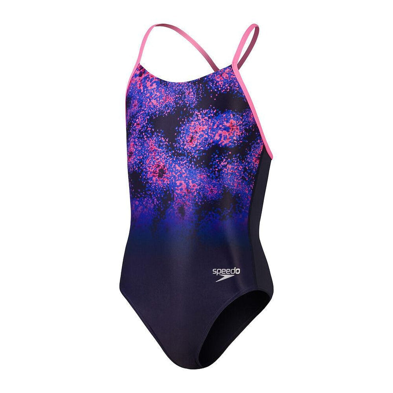 Speedo Girls Lane Line Back