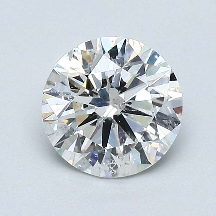 FREDBE718 1.05 Carat Round Brilliant Natural Mined Diamond G Color I1 Clarity With GIA Certificate