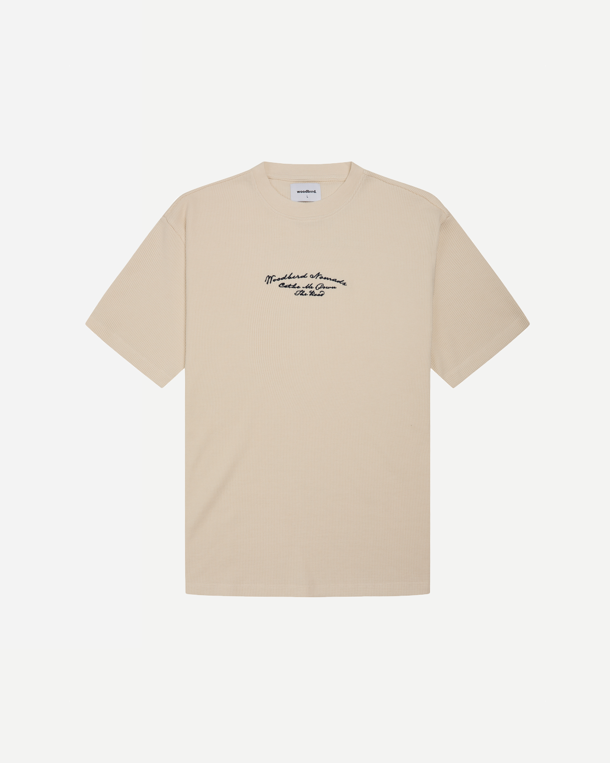 WOODBIRD Hanes Family LS   White
