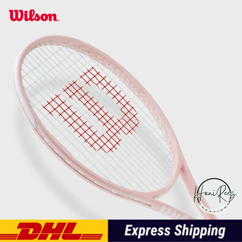 WILSON Intrigue Special Edition Recreational 1 Racket 1 Cover Pre Strung Pink