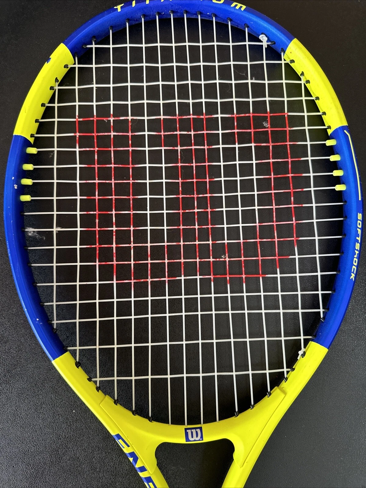 Wilson Energy Tennis Racket With Case Titanium Soft Shock 50 60 Lbs Tension