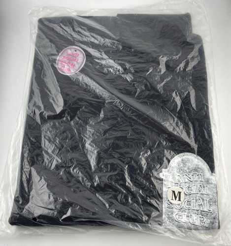NEW Anti Social Social Club Grave Tombstone Glow In The Dark T shirt size M