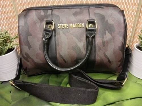 STEVE MADDEN Camouflage Tote Bag ~ DURABLE and ROOMY! ~ Camo Multicolor