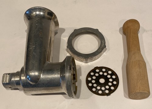 Dormeyer AT 102 32 Mixer Meat Food Grinder Attachment Complete Vintage