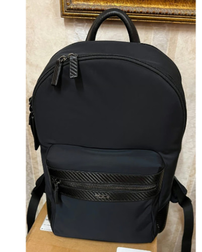 Tumi Spencer Campus Black Backpack Size 16X12X5 (144989 1052) 14X10 Laptop $425