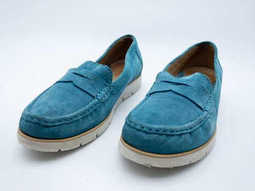 Gabor scarpe basse da donna mocassino mocassino blu taglia 39 EU art 21075 30