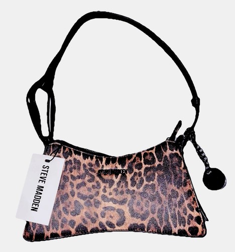 Steve Madden Leopard Bodessy Shoulder Bag DO354040
