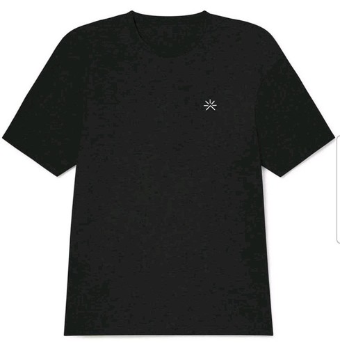 TROPICFEEL Pro Travel Short Sleeve T shirt Men   Core Black   L