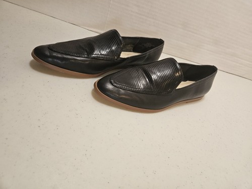 BRANDBLACK Mocassini piatti Vince Camuto da donna 6 5M 6 5 37 pelle nera VP Finetta