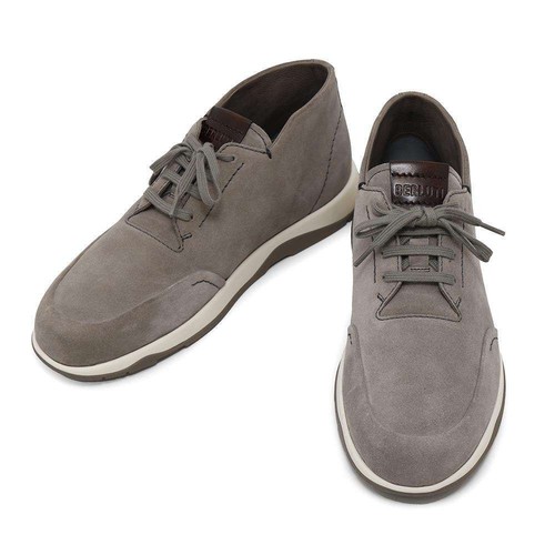 ARA SHOES Berluti Sceruti Sneakers Men’s Gray Suede Size 8 Slip On Used
