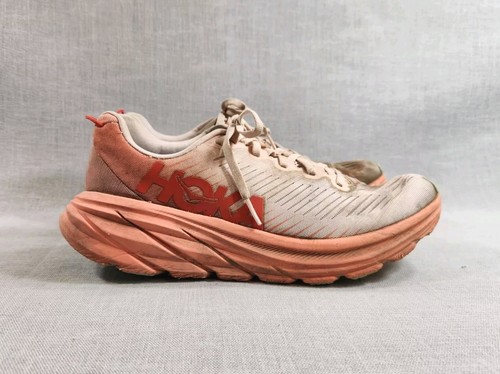 Scarpe sneakers da corsa Hoka One One Ricon 3 donna taglia 9 B arancione grigio FE1221F