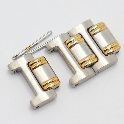 GUCCI Genuine 3 Links 9900L Ladies Watch Band Bracelet Parts Silver G 12mm