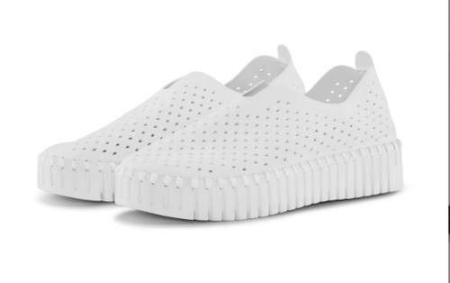 Ilse Jacobsen Tulip 3373 Platform White Slip on Shoe Women's EU sizes 36 41 NEW!