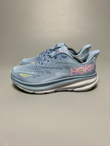 10D Hoka One One Clifton 9 Wide Women's Running Shoes Walking Gym 1132211 DNK