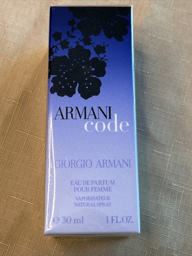 Armani Code for Women by Giorgio Armani 1.0 OZ 30ML EDP Spray Original Formula 
