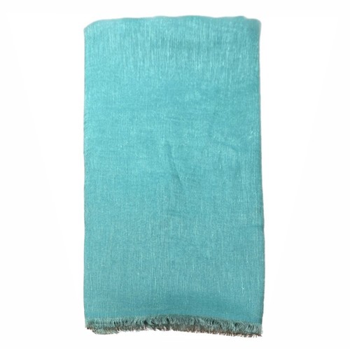 Arcuri Cashmere and Linen Blend Scarf  Green SCTINWSL.V
