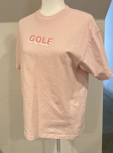 Golf Wang Tyler The Creator Baby PINK WHITE MEDIUM T Shirt Great Condition