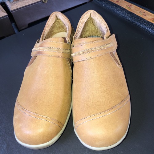 Orthofeet Solerno 816 Camel Casual Comfort Shoes Women’s Size 8 Wide