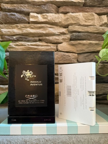Creed Absolu Aventus For Men 75. F001493 Batch. Creed Aventus sample included!!