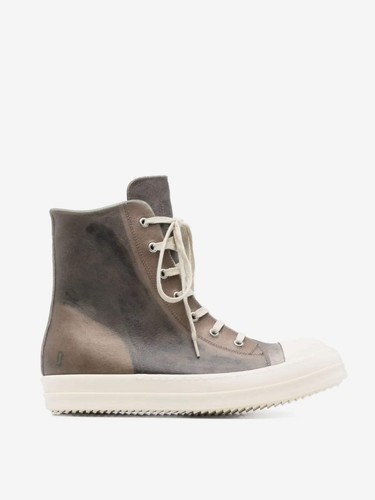RICK OWENS (DRKSHDW) RICK OWENS   Men Transparent Leather Sneakers