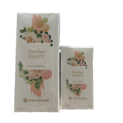 YSL 2 Yves Rocher Garden Party Eau de Parfum for Women 100 ml.  3.3 fl.oz. And 1 Oz