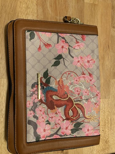 Steve Madden Morgan Crossbody Cherry Blossom Chinese Dragon Design