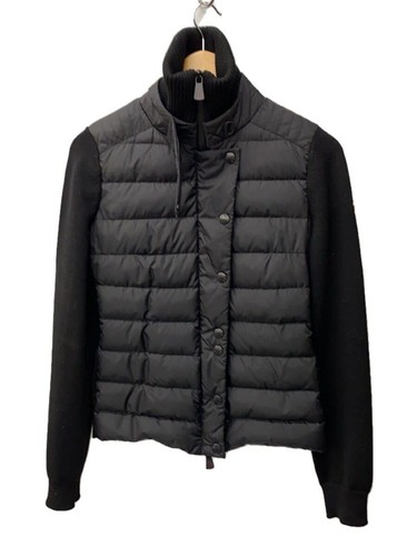 Moncler Piumino 22aw Cardigan Tricot M  Blk Tinta Unita