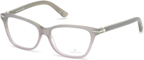 Swarovski Fame SW 5153 020 Grey Silver SK5153 Plastic Cat Eyeglasses 54 14 135