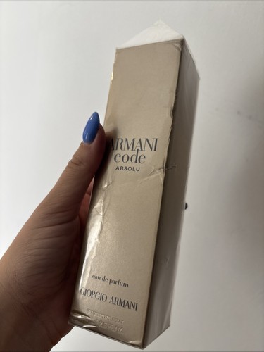 GIORGIO ARMANI ARMANI CODE ABSOLU EDP 75ml 2.5 Fl Oz Open Box New