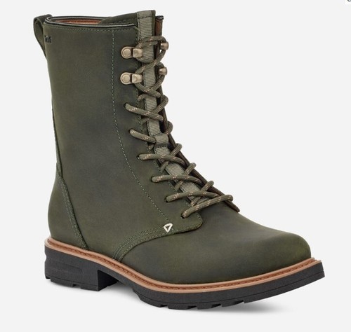 Teva Womens Rowena Lace Up Boot   Olive Green   Size 8   NWT
