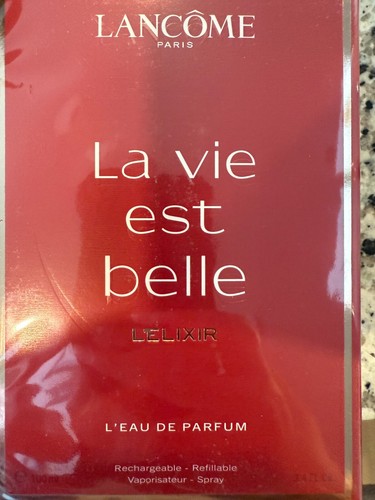 Lancome Ladies La Vie Est Belle L'Elixir Eau de Parfum Spray – 3.4 oz