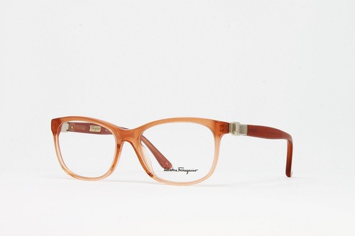 Salvatore Ferragamo Women's Eyeglasses SF2614 811 Orange Gradient 52mm NEW!