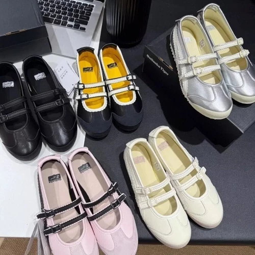 Mexico 66 Tgrs Patou X Onitsuka Tiger 2025 Ballet Flats Black cream 1182a678 001