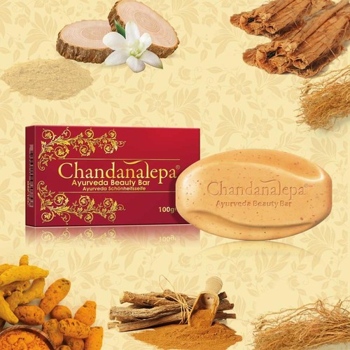 DIOR Chandanalepa 100% Natural Ayurvedic Beauty Bar