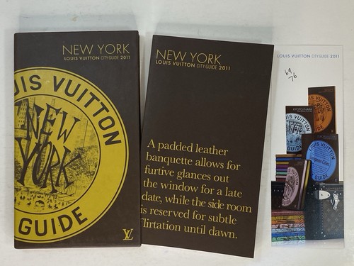 LOUIS VUITTON（LV） 2011 Louis Vuitton New York City Guide (in slip case) EXCELLENT STYLISH