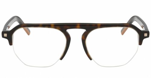 Ermenegildo Zegna VZ EZ 5148 Tortoise 052 Plastic Aviator Eyeglasses 52 19 145