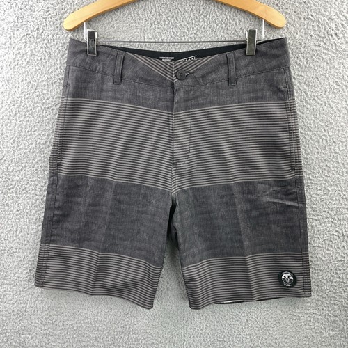 Pantaloncini Vans uomo 32 Vanphibian grigio a righe ibridi costume da bagno tavola surf skate