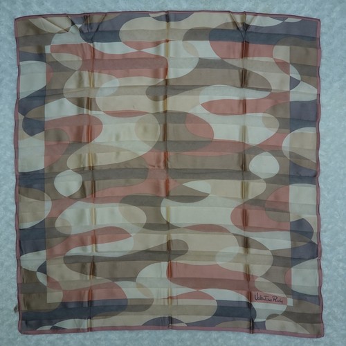 VALENTINO RUDY Silk Scarf Scarves 33" X 34" P152