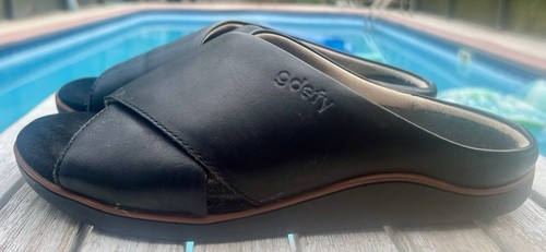 GRAVITY DEFYER GDEFY ETZTAL LEATHER VERSOSHOCK ORTHOTIC SANDLES WOMENS SIZE 8