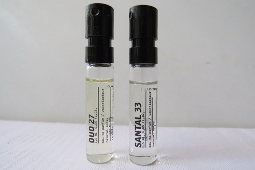Le Labo SANTAL 33  OUD 27 Eau de Parfum Spray Samples 1.5 ml each